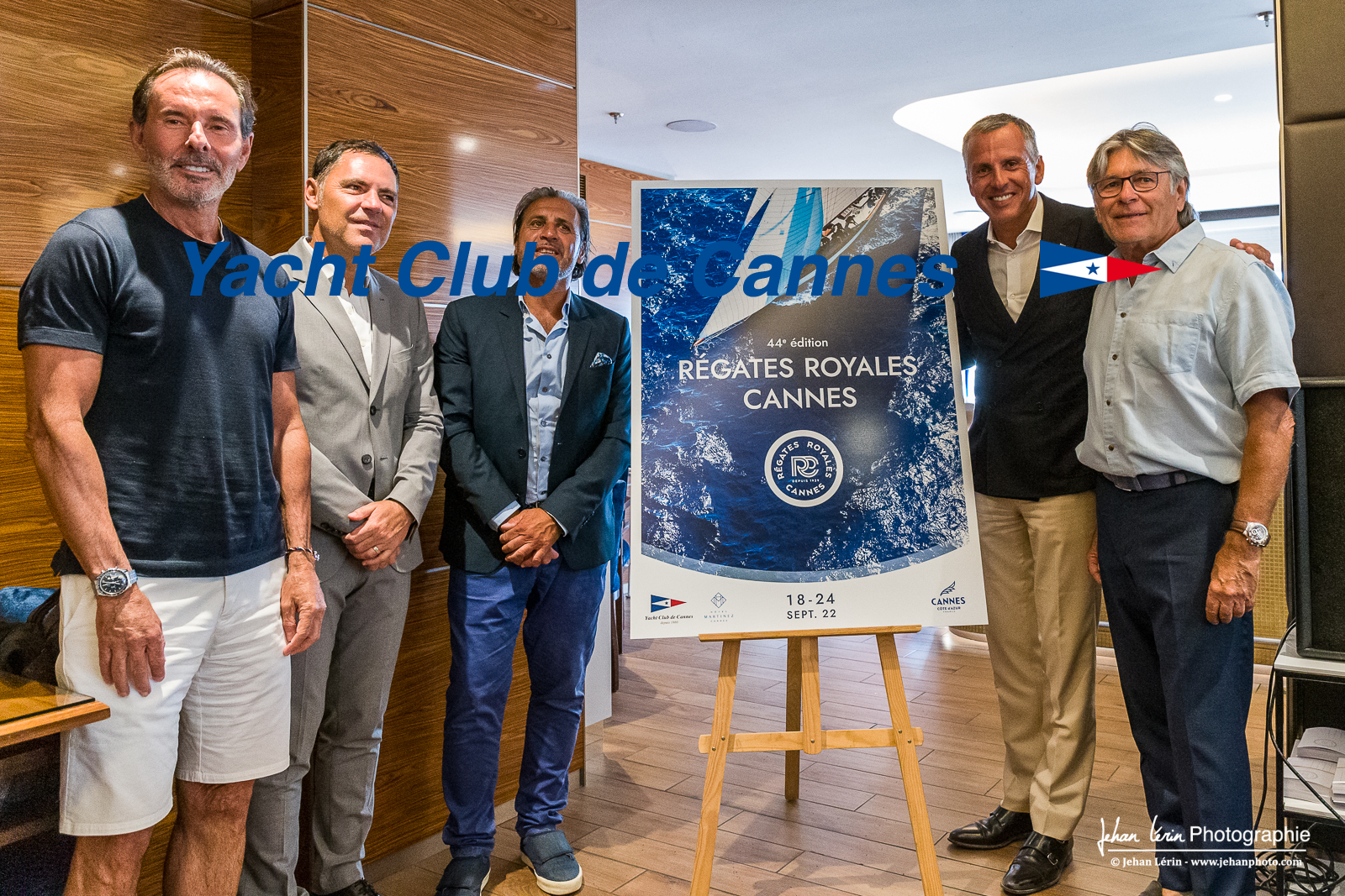 Affiche officielle des Régates Royales 2022 Hotel Martinez